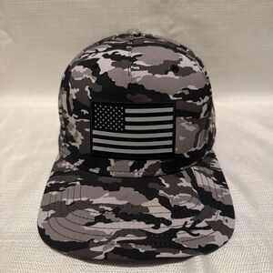 Under Armour Black and Gray Camo Hat